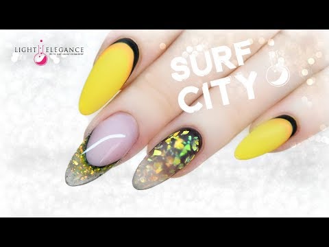 TUTORIAL | SUMMER | LIGHT ELEGANCE "SURF CITY" | GEL NAILS
