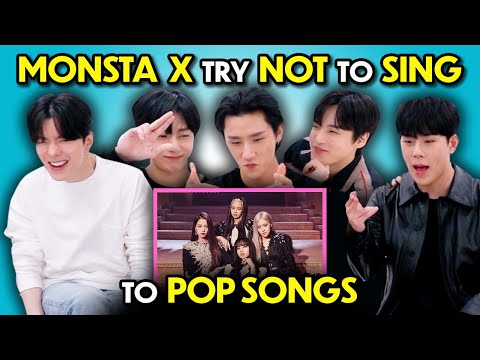 MONSTA X Reacts To Try Not To Sing Challenge (K-Pop)