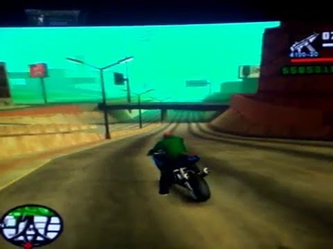GTA San Andreas stunts with NRG-500