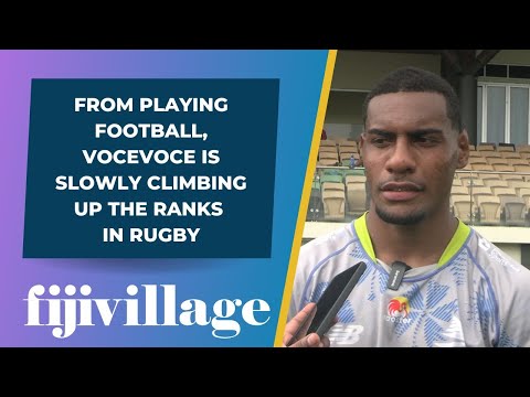 From playing football, Vocevoce is slowly climbing up the ranks in rugby