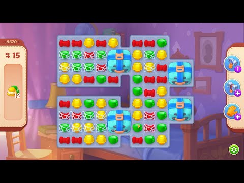 Homescapes Level 9670 No Boosters Gameplay