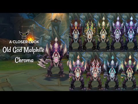 Old God Malphite Chromas (Pre-Release)