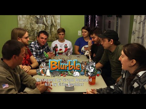 Board Game Replay - Blurble - Full Game Play