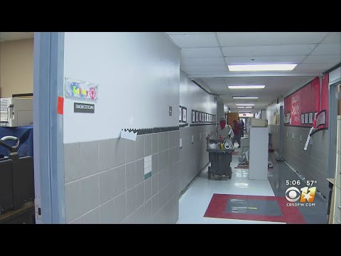 Crews Still Working To Fix Winter Storm Damage Within Arlington ISD