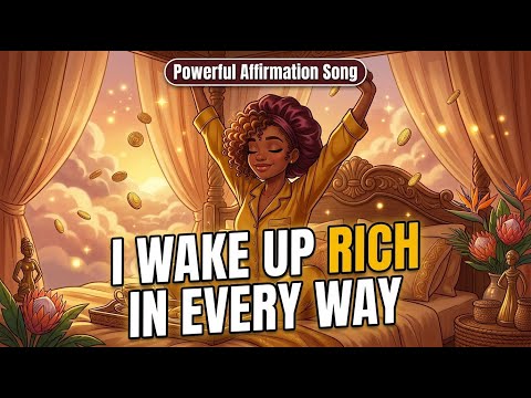 Wealth Affirmations: I Wake Up Rich in Every Way ✨ Money, Peace & Power (Afrobeat)