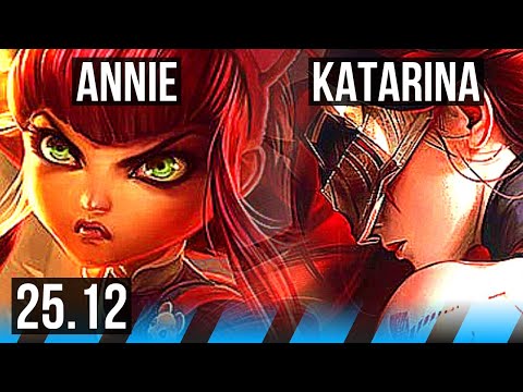 ANNIE vs KATARINA (MID) | KR Master | 25.12