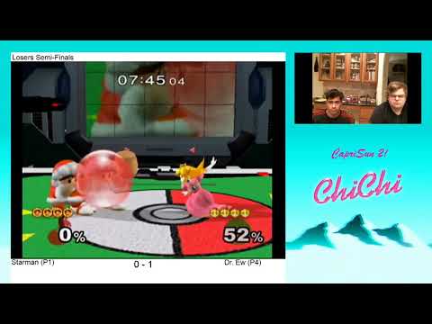ChiChi's CapriSun 2 - Starman (Ice Climbers) Vs. Dr. Ew (Peach) - LS (Part 1)