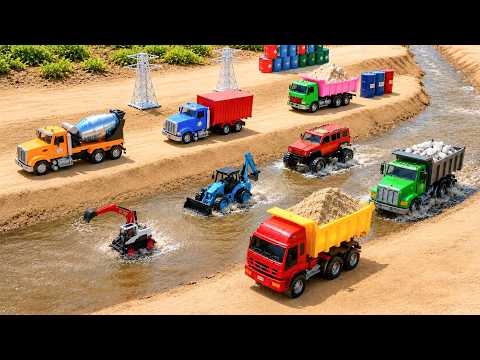 JCB video | Volvo Tipper Tata Dumper Truck Stuck Mud Pulling Jcb 5CX | jcb tractor | jcb gadiwala