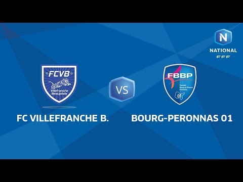 J13 : FC Villefranche B. - Bourg en Bresse Péronnas 01 (0-2), le replay I National FFF 2018-2019