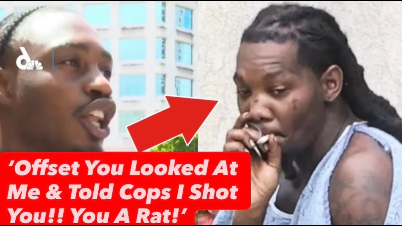 ‘OFFSET YOU A SNITCH’ Lil TJay GOES OFF On Offset After Jail Release For TELLING COPS He Shot Him