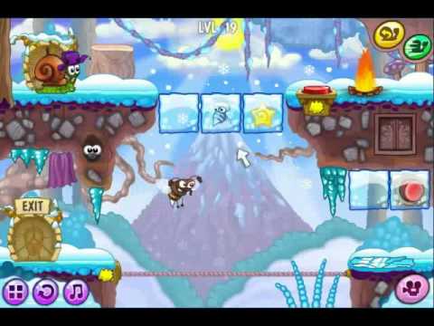 Snail Bob 6 Winter Story Complete Walkthrough Level 1 to 25