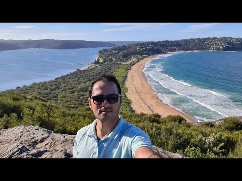 Solo Bicycle Trip to the Palm Beach, Sydney