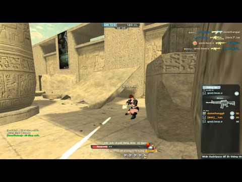 Crossfire VN: KSG-15 Blue Silver Dragon gameplay.