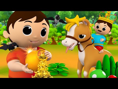 Magical Golden Pot Story - जादुई सोने की घड़ा हिन्दी कहानी 3D Kids