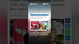 Makan Enak di Solo: Ayam Geprek Kumlot UMS, Andalan Mahasiswa: Nasi BIsa Ambil Sepuasnya