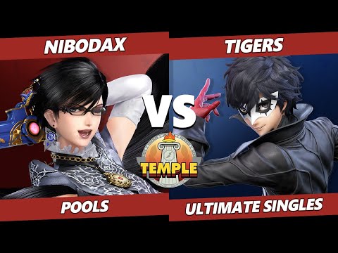 Temple: Hermès Edition - Nibodax (Bayonetta) Vs. Tigers (Joker) SSBU Ultimate Tournament