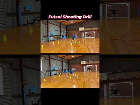 A drill to improve your futsal technique and shooting