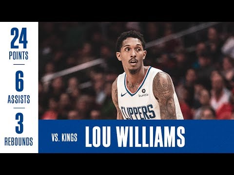 Lou Williams Highlights vs. Kings | 12/26