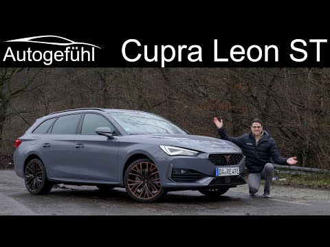 all-new CUPRA Leon Sportstourer e-HYBRID FULL REVIEW 2021