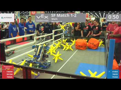 7682E Wingus & Dingus - VEX Worlds - StarStruck - Math - SF1-2