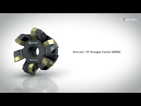 XTRA·TEC® XT M5004 OCTAGON MILLING CUTTER - Milling with eight times the flexibility.