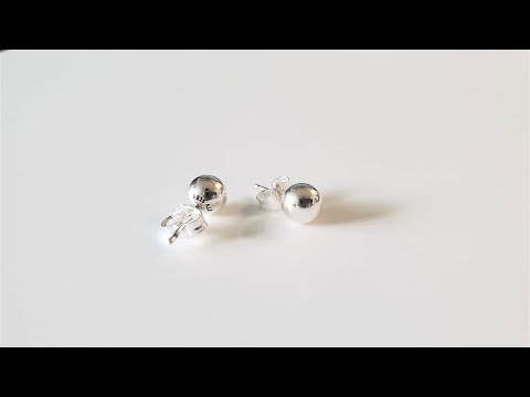 Pandora Bead Stud Earrings