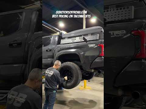 2024 Toyota Tacoma Lofted on Lock Offroad Baja Wheels #88rotorsoffroad