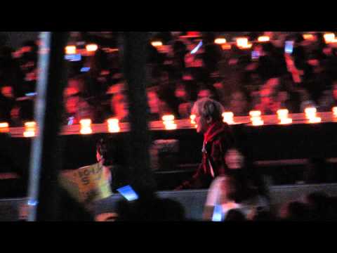 150523 Dream Concert -- EXO's Chanyeol after his special stage