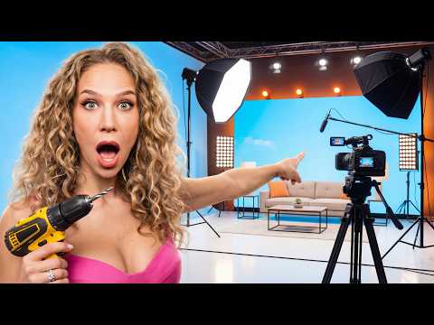 J'AI TRANSFORMÉ MA MAISON EN PLATEAU TV | Ma Belle Famille | Océane