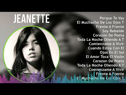 Jeanette 2024 MIX Grandes Exitos - Porque Te Vas, El Muchacho De Los Ojos Tristes, Frente A Fren...