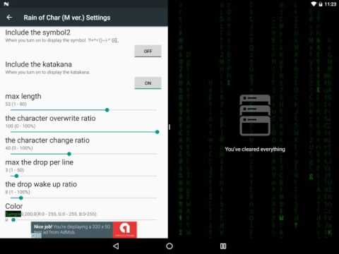 Rain of Char Live Wallpaper Video