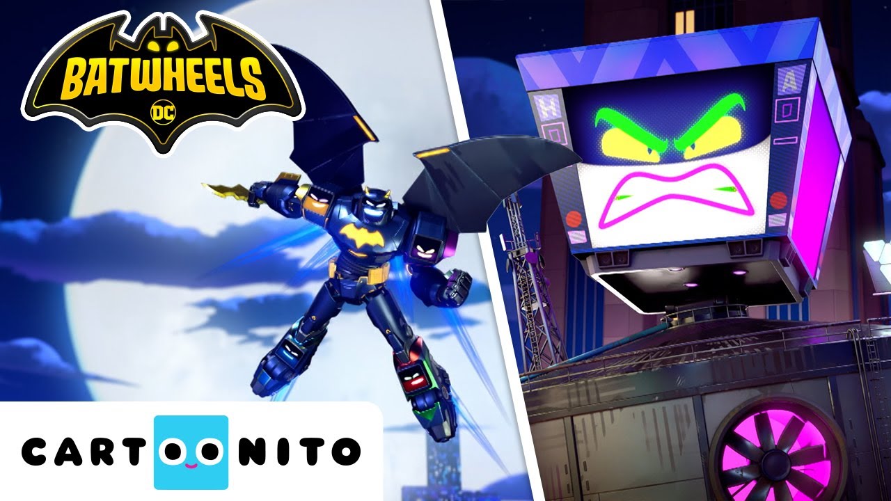 Epic Robot Battle! | Batwheels | @cartoonito