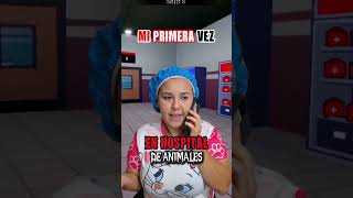 Asi se siente jugar por primera vez HOSPITAL DE ANIMALES 🏥#roblox