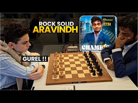 The game which made Aravindh Chithambaram the Champion of Prague Chess Masters | Ediz vs Aravindh