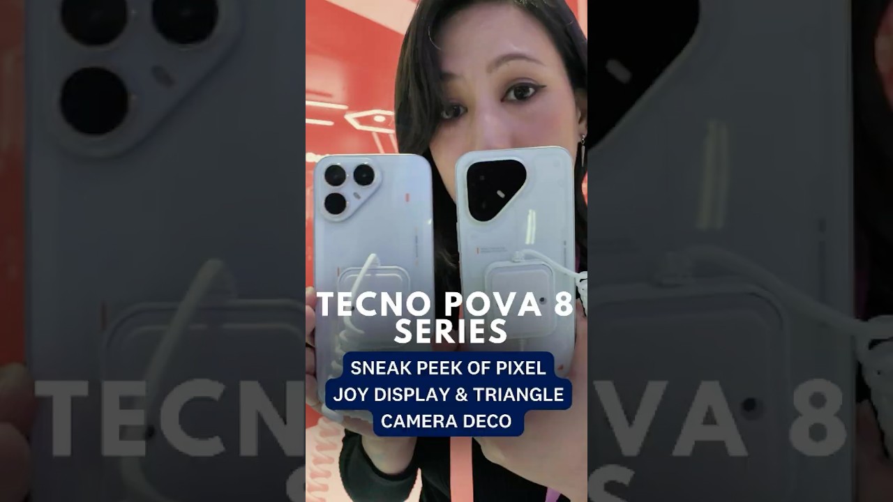 TECNO POVA 8 Sneak Peakat MWC 2026
