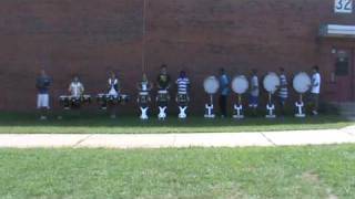 Stonewall Jackson High School Marching Band Drumline - Cadence 2009