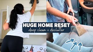 Extreme Home Reset 🏡 Deep Clean, Declutter & Organize With Me