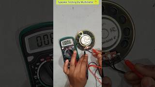 Download lagu How to testing Speaker by Multimeter . #shorts mp3 Download lagu How to testing Speaker by Multimeter . #shorts mp3