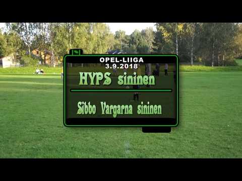 HYPS P09 Sininen vs Sibbo Vargarna Sininen Opel Liiga  03 09 2018