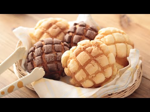 Melonpan / Melon bread(Basic & Choco)｜HidaMari Cooking