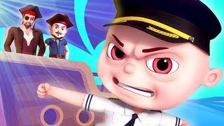 Pirates Of Bermuda Episode | Zool Babies As Naval Commanders | Cartoon Animation For Children