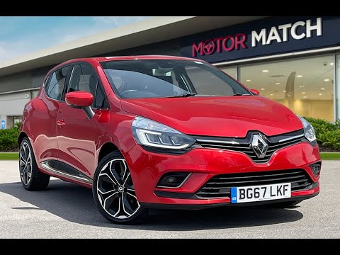 Renault Clio Dynamique S Nav 1.5dCi in Flame Red Metallic - BG67LKF - Motor Match Crewe