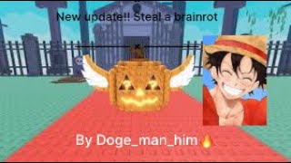 New steal a brainrot spooky update!!!!!! Roblox gameplay and admin abuse