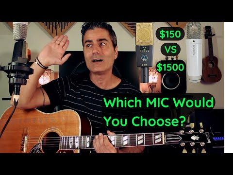 Rode NT-1 vs AKG 414 XLII Mic Shootout