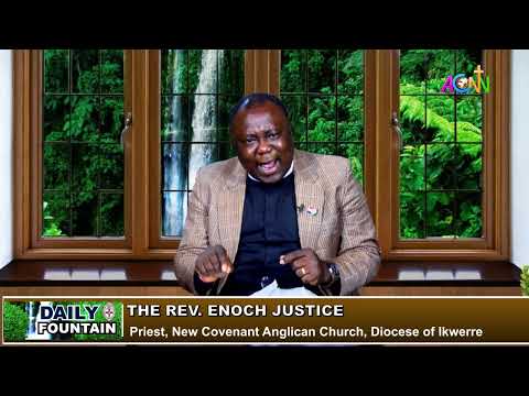 DAILY FOUNTAIN DEVOTIONAL OF MARCH 15, 2022 - THE REV. ENOCH JUSTICE