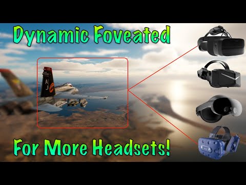 DCS Quad Views Foveated Rendering - MORE Headsets Supported!