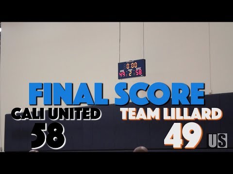 Cali United vs Team Lillard - Double Pump Best of Summer Tournament (Full Game)