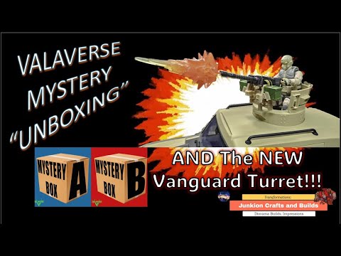 Valaverse mystery Box Unboxing and new Vanguard Turret. Any grails?  Does the turret work now?