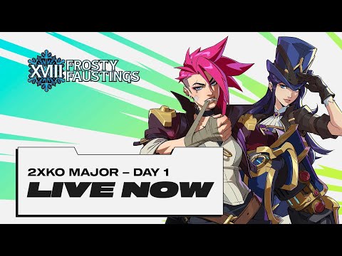 [2XKO Major] Frosty Faustings Day 1: Duos Tournament & Devs vs. Pros Exhibition
