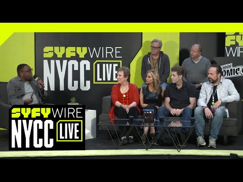 How Batman: The Animated Series Is Retconning The Comics | NYCC 2018 | SYFY WIRE
